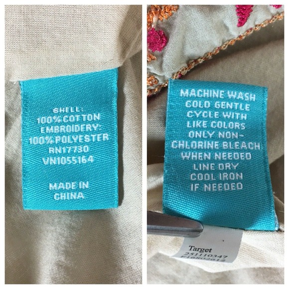 Calypso for Target Womens Dress Sz S Floral Embroidered Toupe/Pink Sheath A-Line - Picture 7 of 10